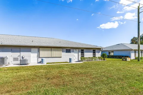 a house view with a outdoor space