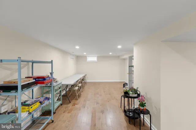 a view of storage and utility room