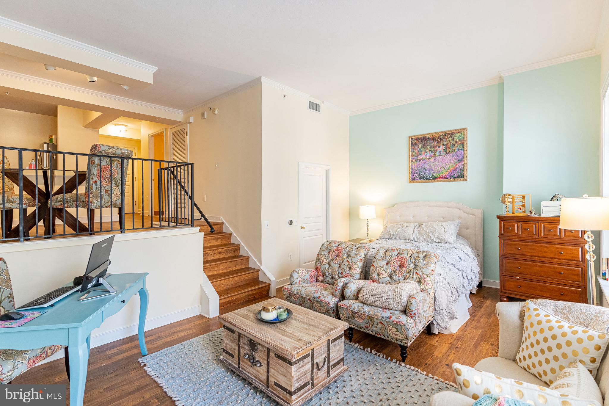 616 E Street Northwest, Unit 418 Washington, DC 20004 - Photo 10 of 55 Bedroom Area plus Living/Office space.