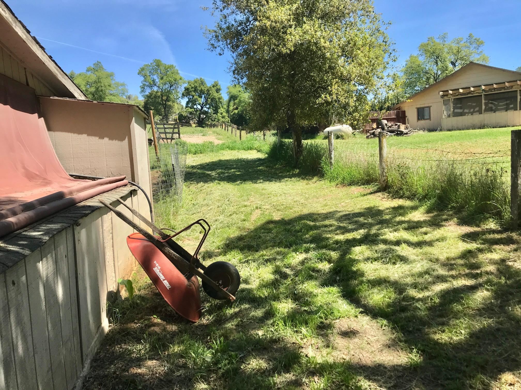 18191 Woodham Carne Road Sonora, CA 95370 - Photo 5 of 47 a backyard of a house with lots of green space