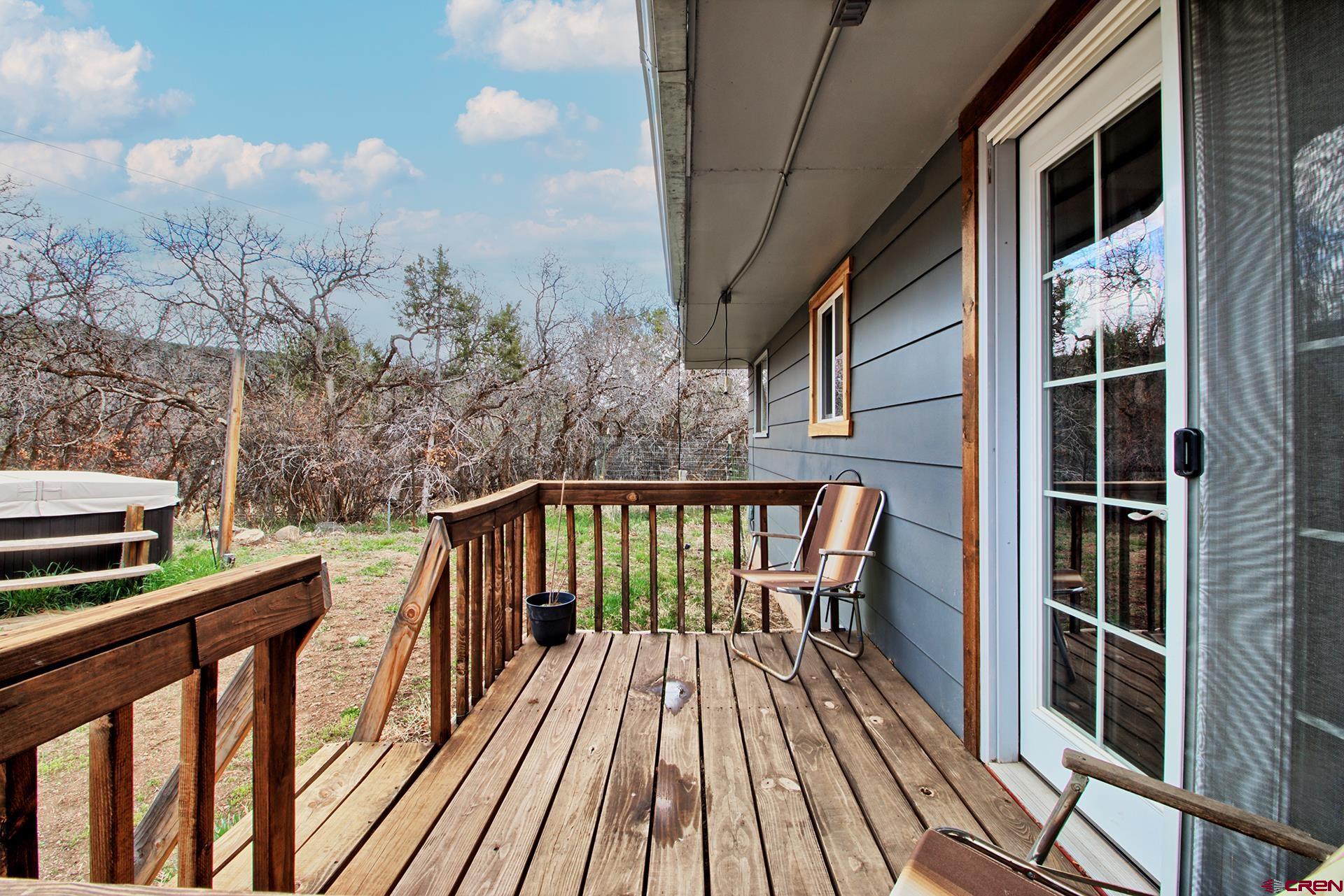 22755 Uintah Road Cedaredge, CO 81413 - Photo 29 of 35 a view of balcony with furniture