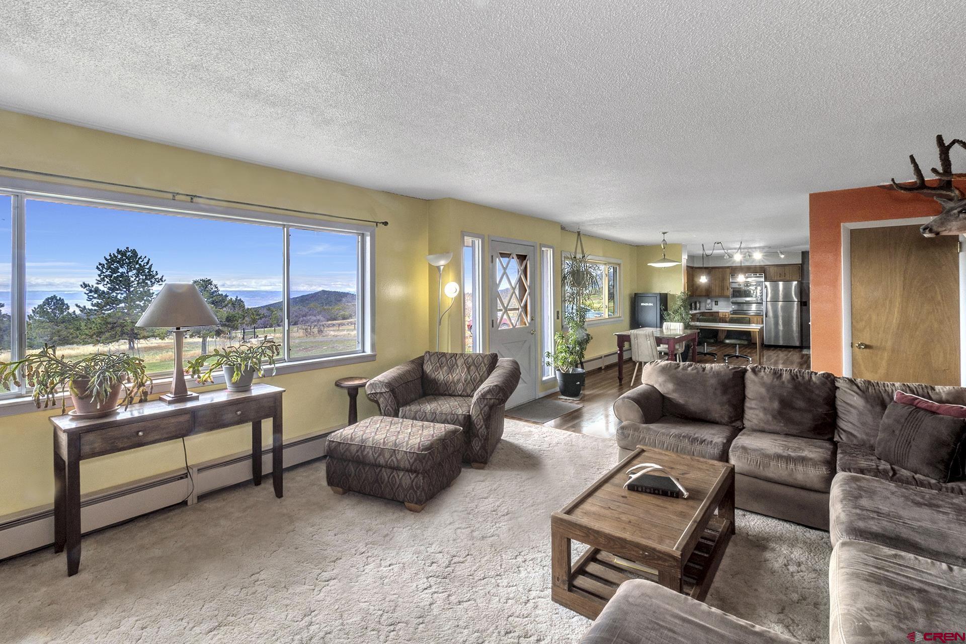 22755 Uintah Road Cedaredge, CO 81413 - Photo 7 of 35 a living room with furniture and a large window