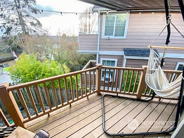 405 Northwest Market Street Seattle, WA 98107 - Photo 23 of 33 a view of balcony with wooden floor