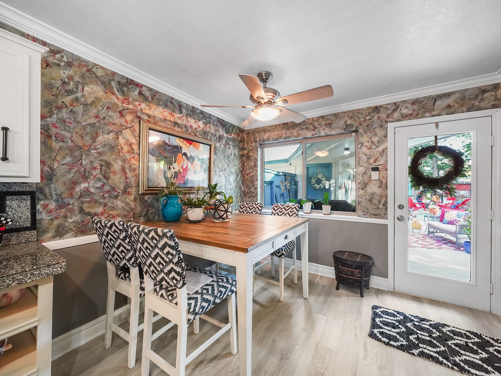 14014 Locke Lane Houston, TX 77077 - Photo 14 of 35 a view of a dining room with furniture window and outside view