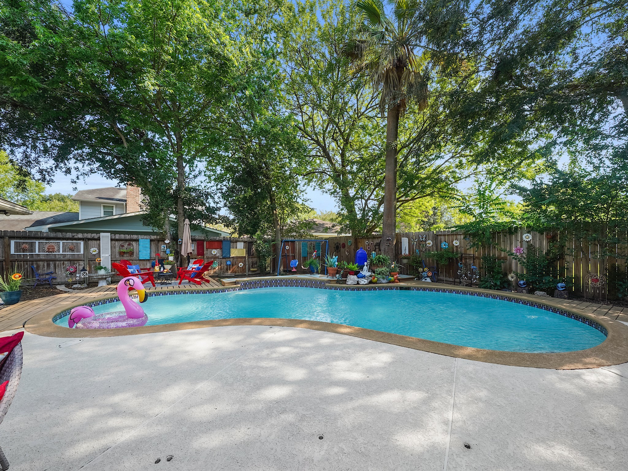 14014 Locke Lane Houston, TX 77077 - Photo 33 of 35 a view of park with large trees and plants