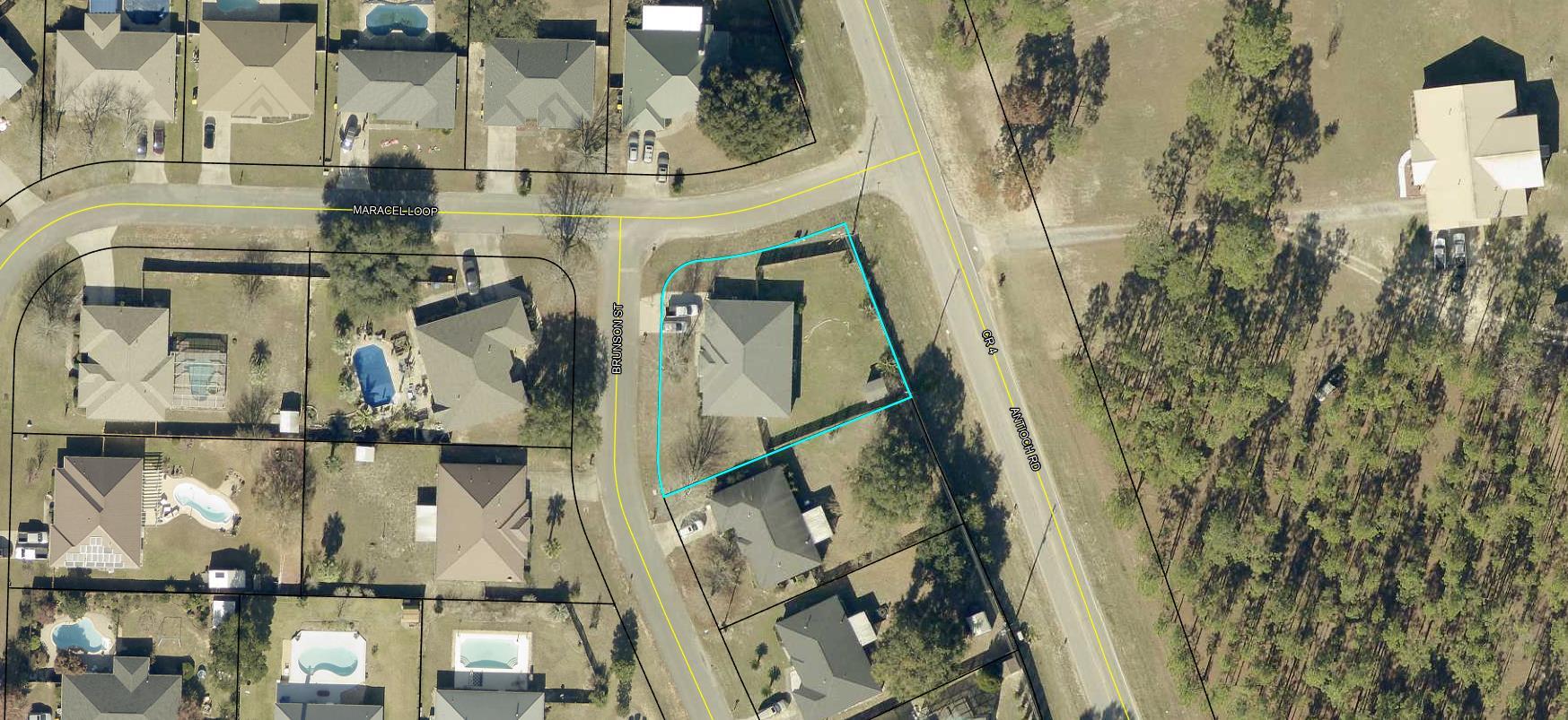 654 Brunson Street Crestview, FL 32536 - Photo 51 of 51 Aerial View