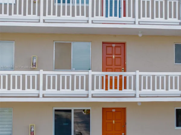 a view of a house with a balcony