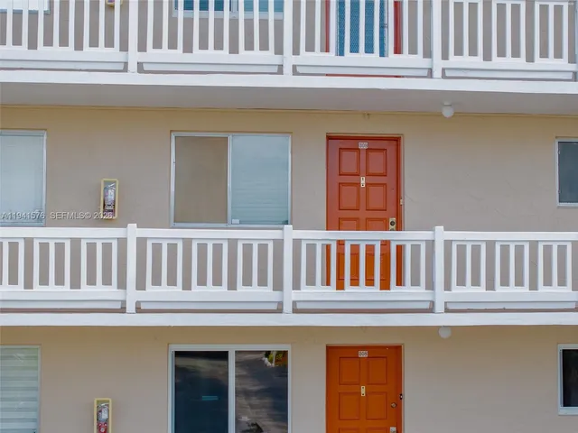 a view of a house with a balcony