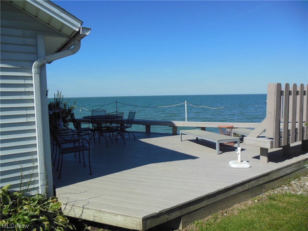 6599 Swetland Road Madison, OH 44057 - Photo 4 of 32 Breathtaking views from lakefront Deck.