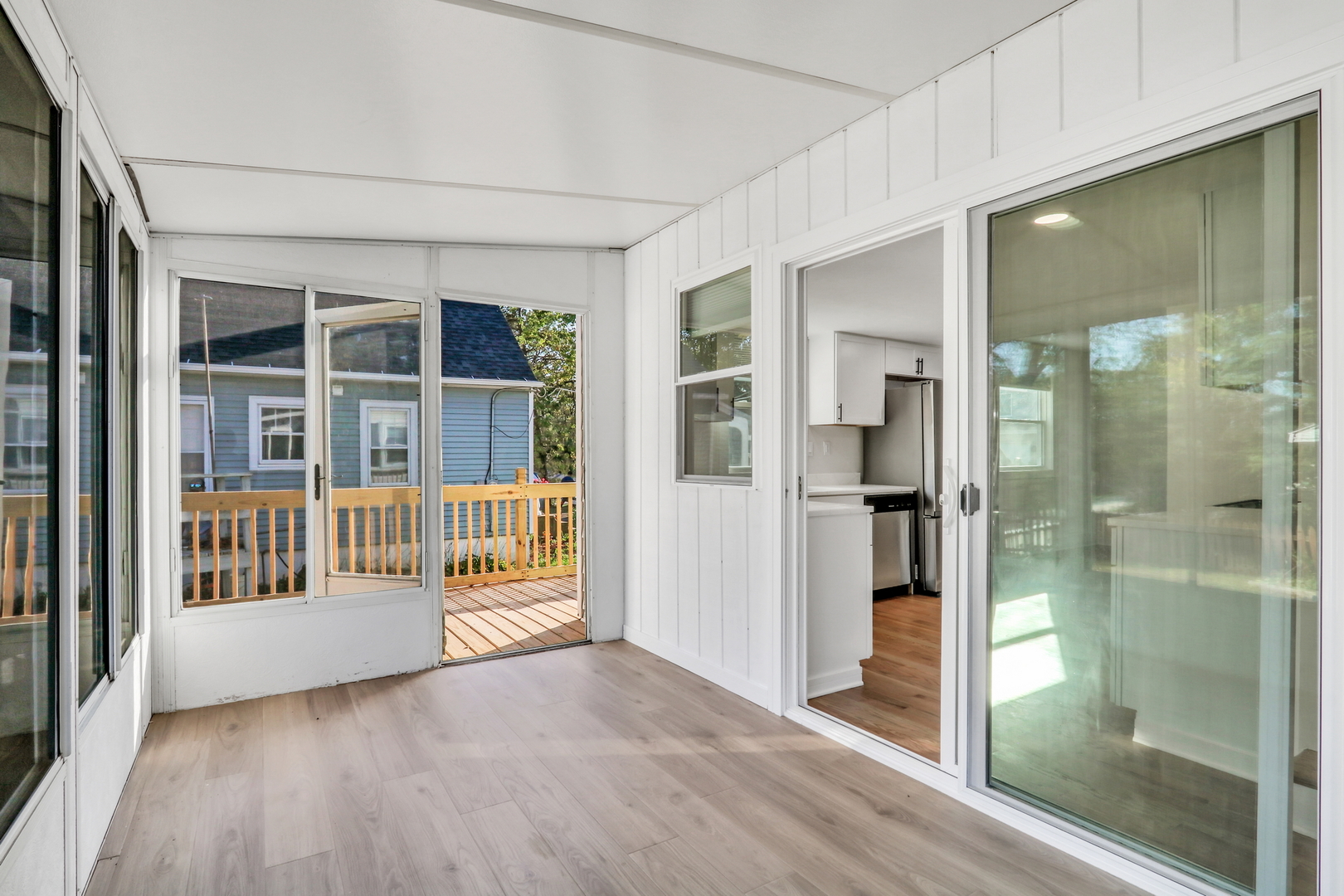 27065 North Ridge Street Wauconda, IL 60084 - Photo 33 of 33 a view of an entryway with wooden floor