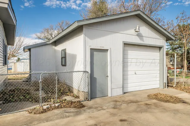 a house with a outdoor space