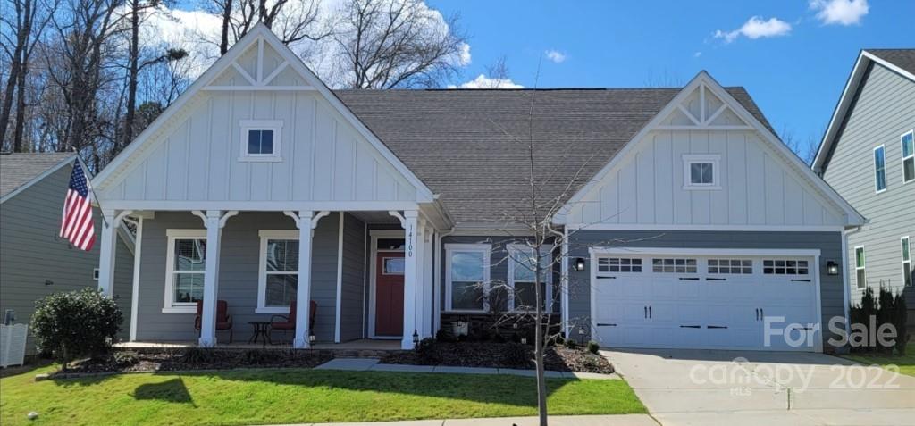 a front view of house with yard