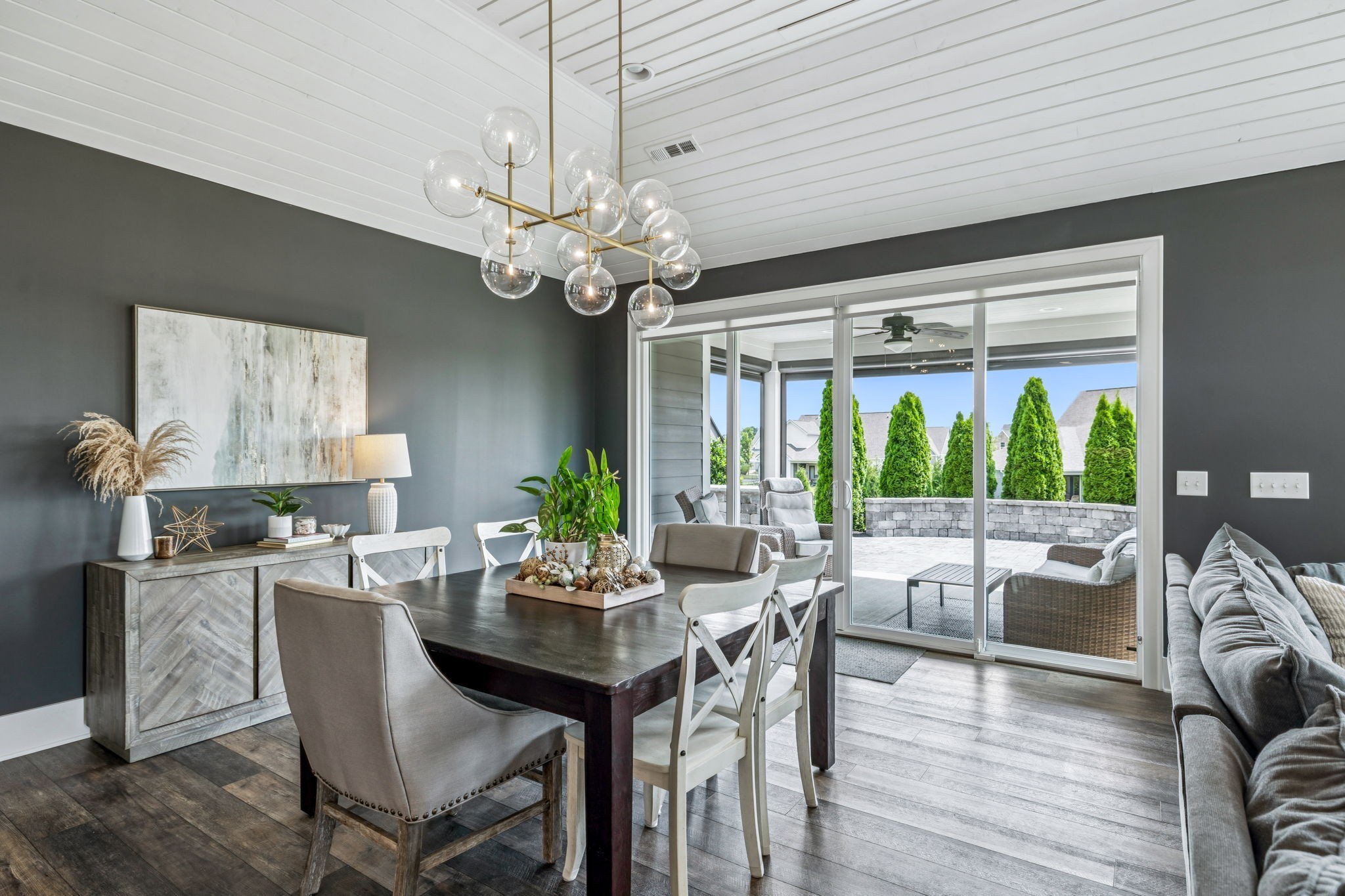7204 Ludlow Drive College Grove, TN 37046 - Photo 19 of 59 a view of a dining room with furniture window and outside view
