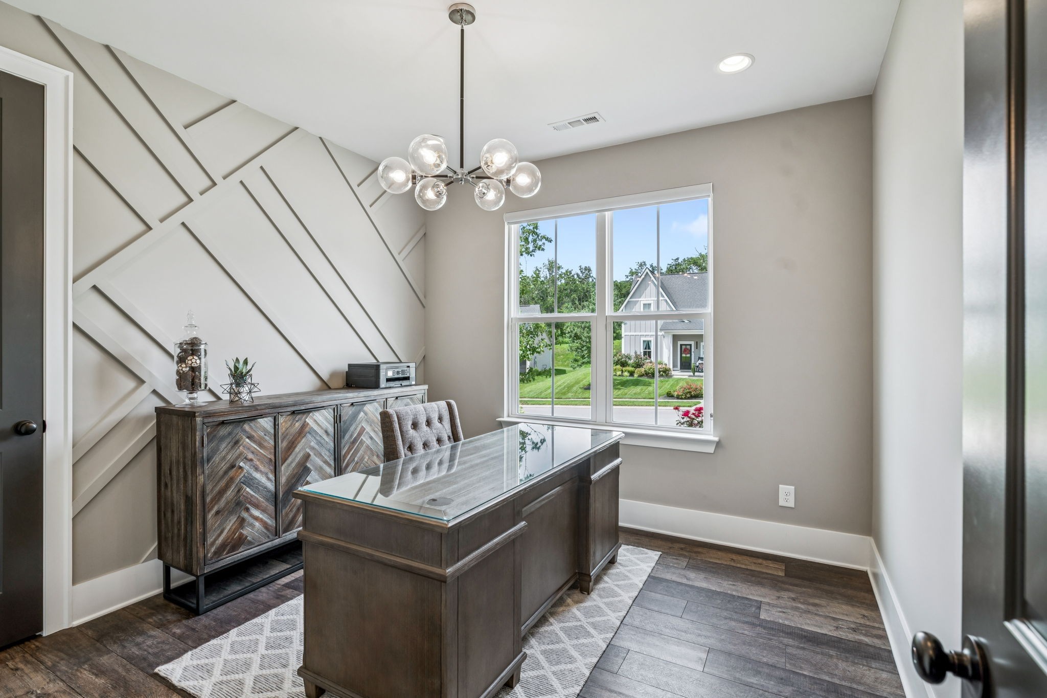 7204 Ludlow Drive College Grove, TN 37046 - Photo 26 of 59 a view of an entryway with wooden floor and stairs