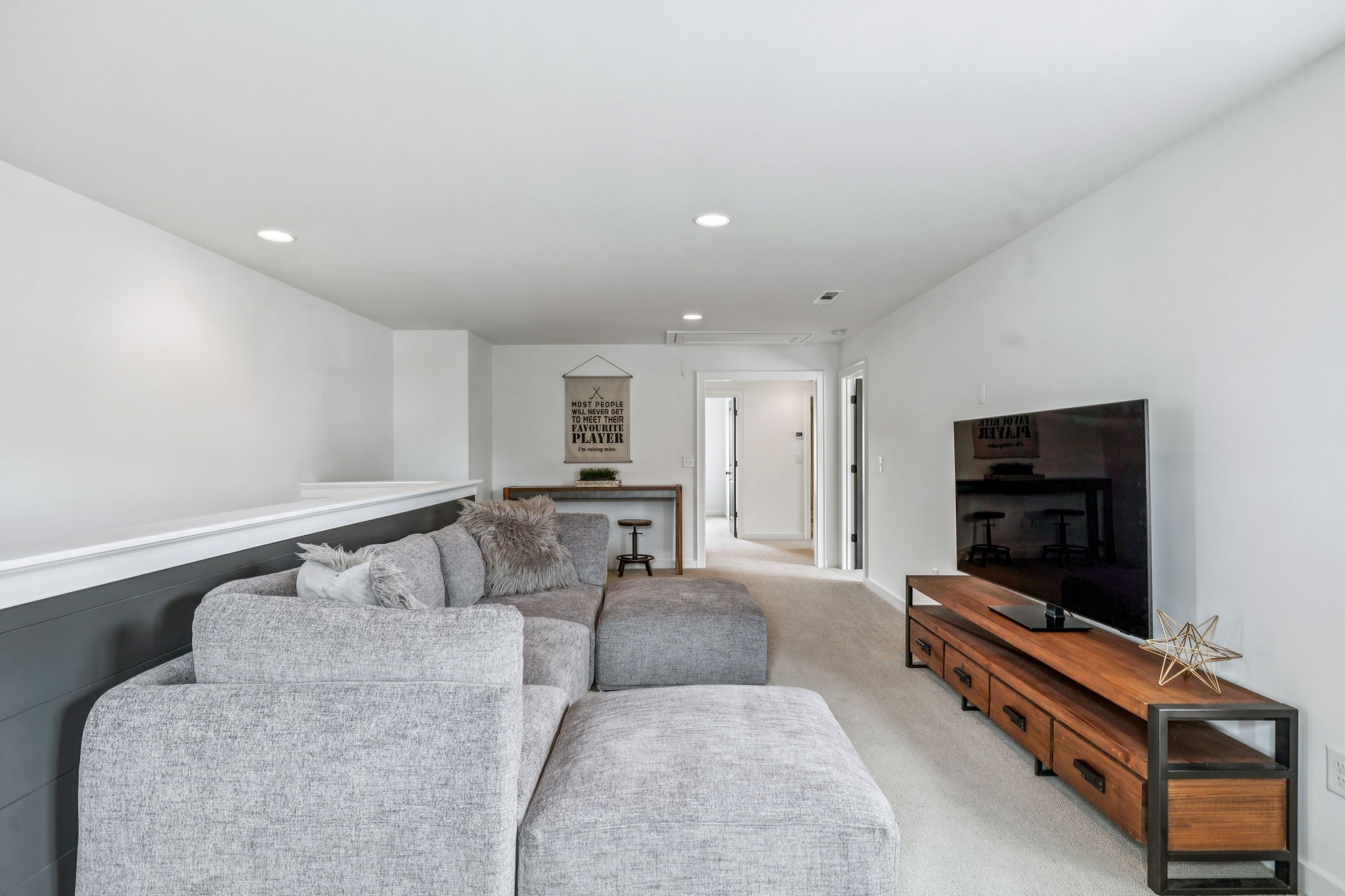 7204 Ludlow Drive College Grove, TN 37046 - Photo 28 of 59 a living room with furniture and a flat screen tv