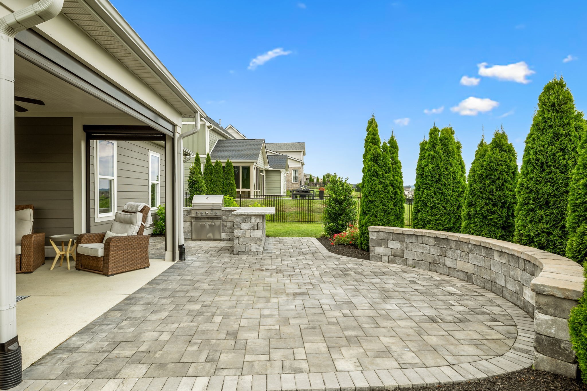 7204 Ludlow Drive College Grove, TN 37046 - Photo 39 of 59 a view of a house with backyard and sitting area