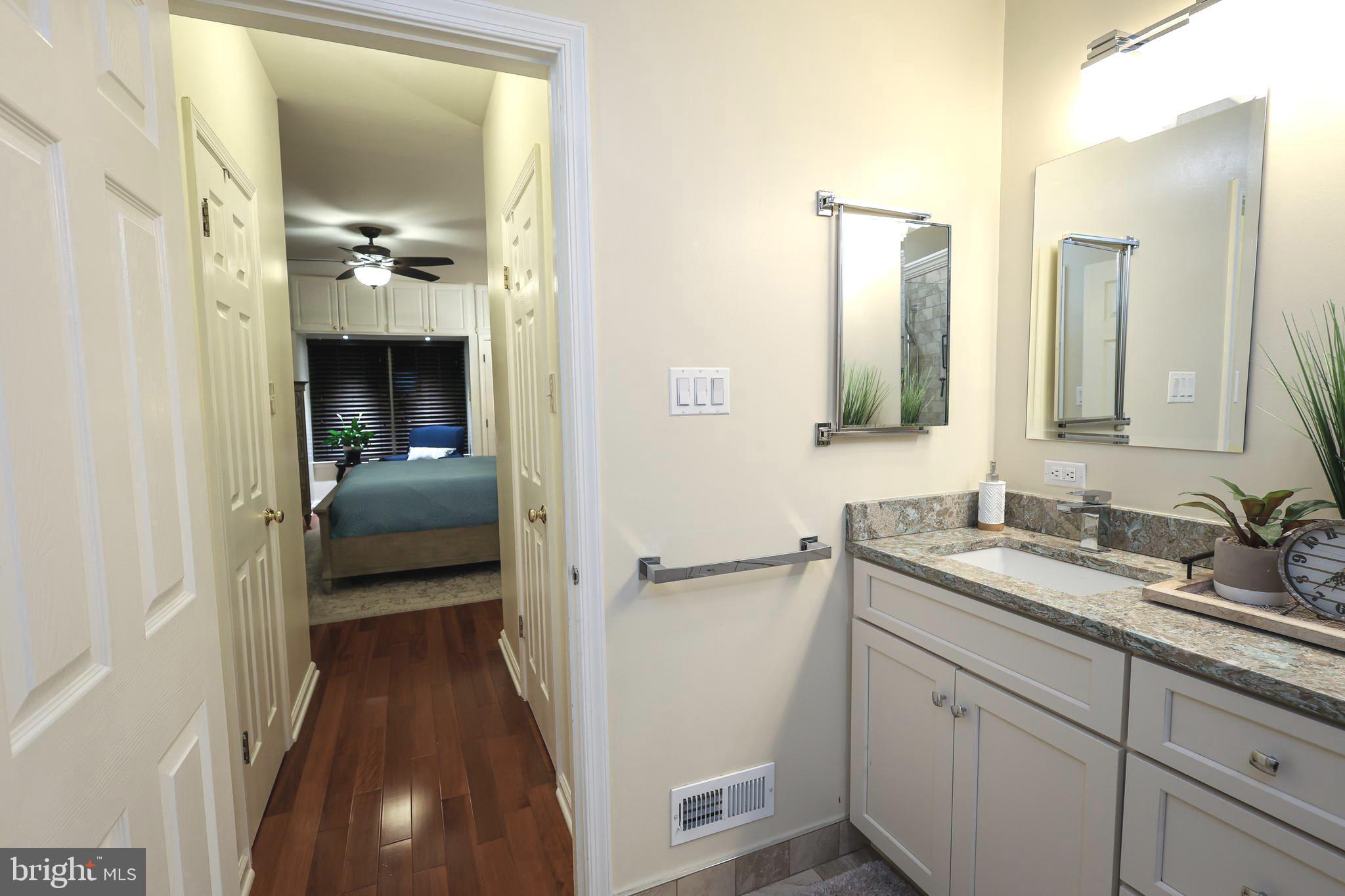 2602 Waterford Road Yardley, PA 19067 - Photo 17 of 33 a en suite bathroom with a sink and a mirror
