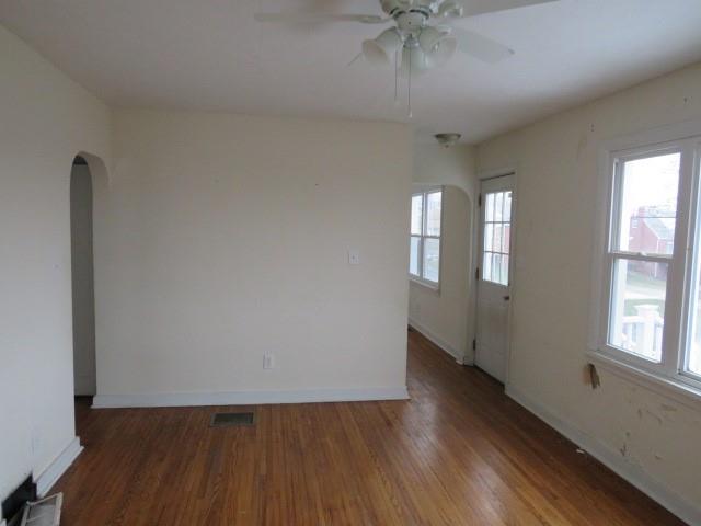 347 Clark Street Washington, PA 15301 - Photo 15 of 25 wooden floor in an empty room with a window
