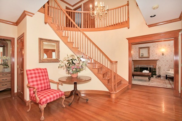 26 Arrowhead Farm Road Boxford, MA 01921 - Photo 5 of 28 a view of entryway livingroom and hall with wooden floor