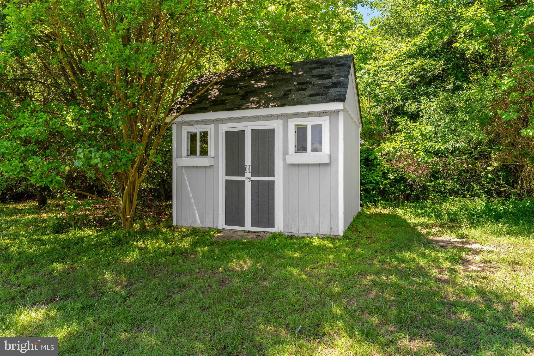 9110 Riverhill Road Laurel, MD 20723 - Photo 49 of 50 Shed w/ Lighting & Electricity