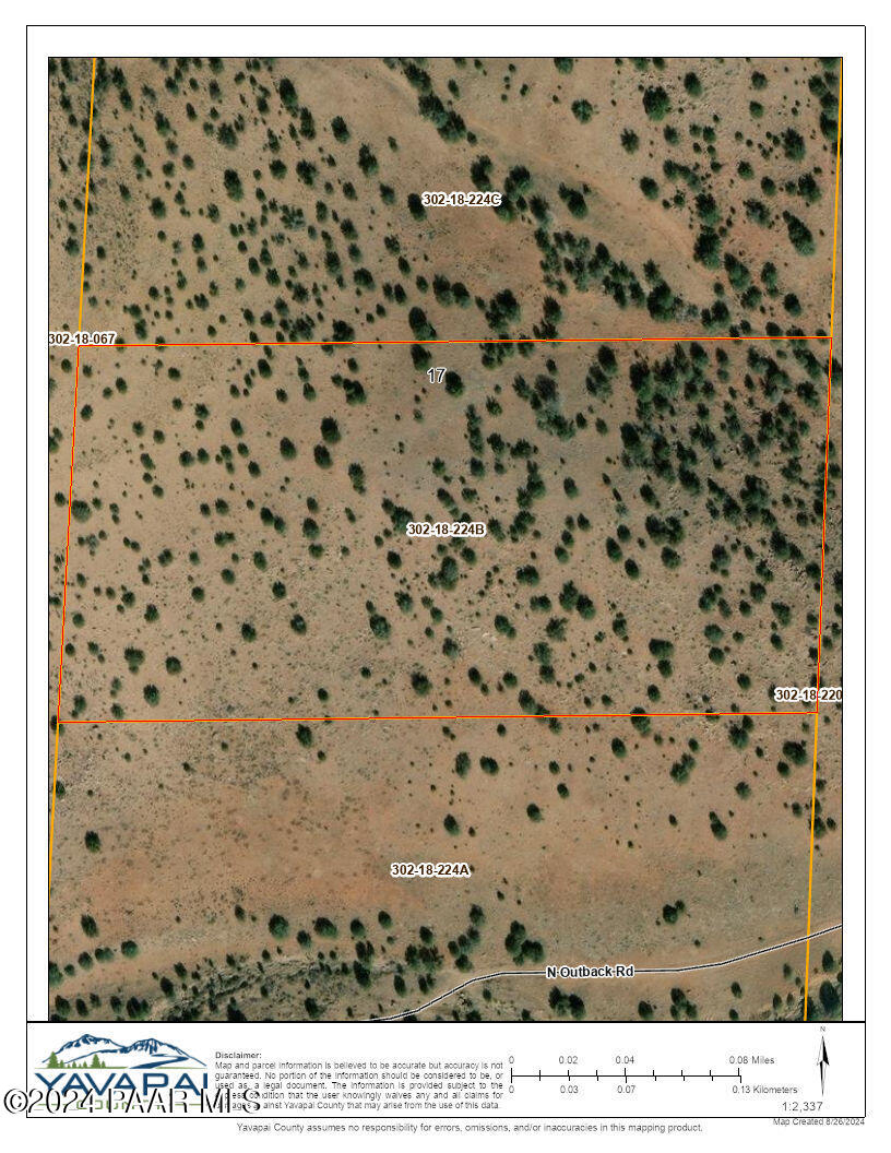 17 Outback Road Seligman, AZ 86337 - Photo 10 of 10 Satellite
