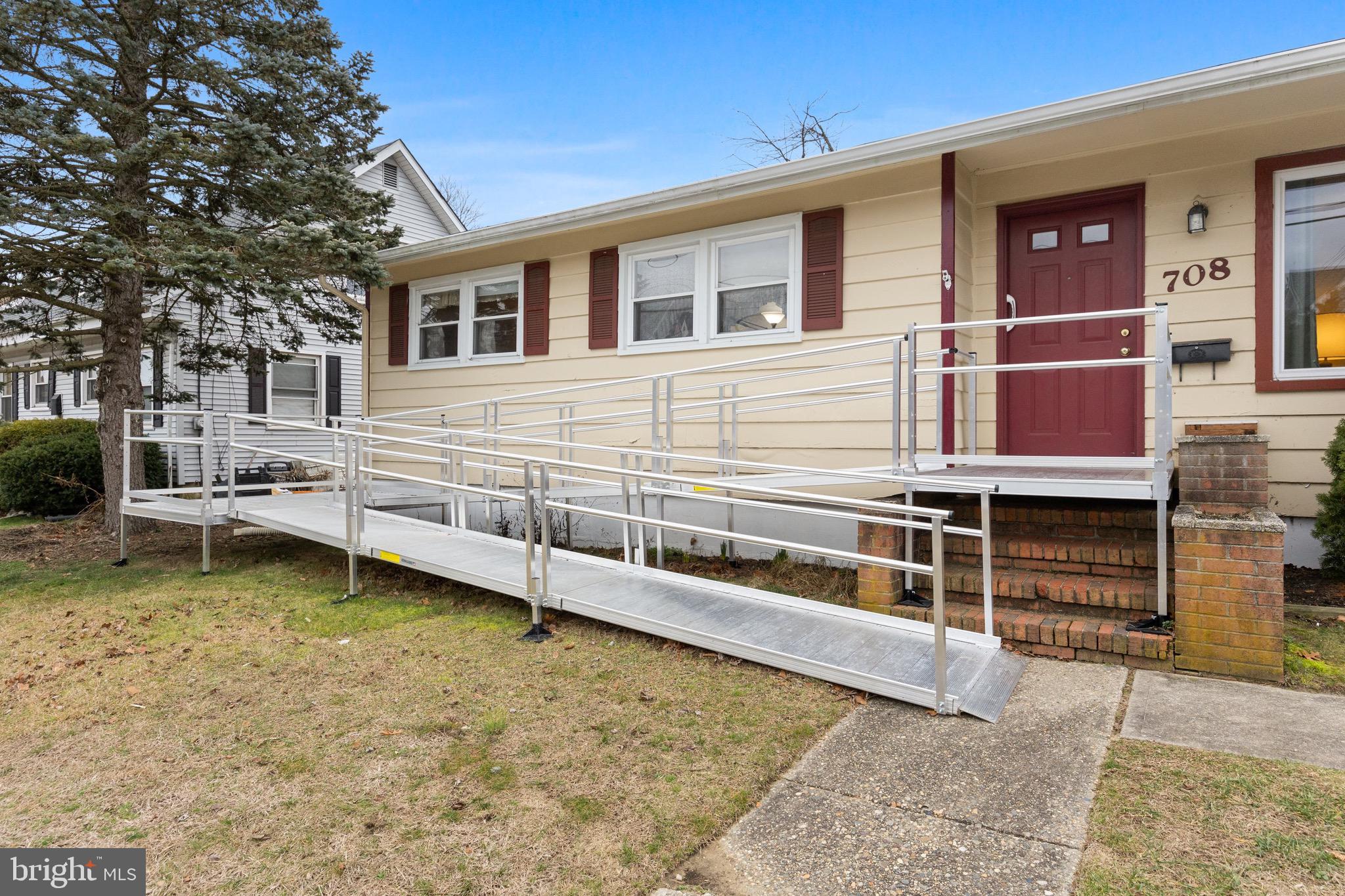 708 Bem Street Riverside, NJ 08075 - Photo 2 of 26 a view of a house with a yard