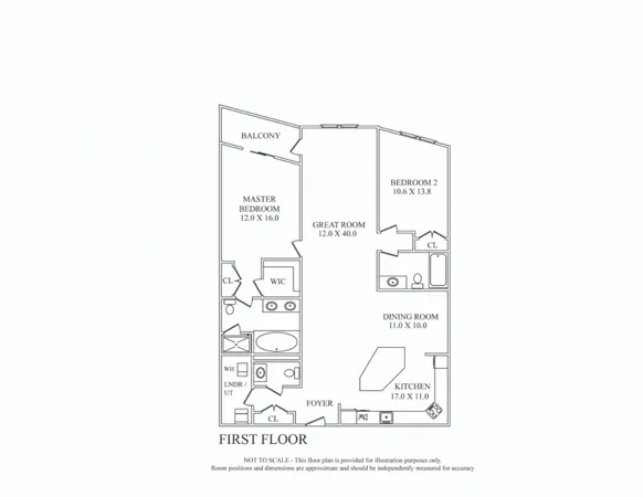 $6,900 | 40 West Park Place, Unit 213, Morristown, NJ 07960
