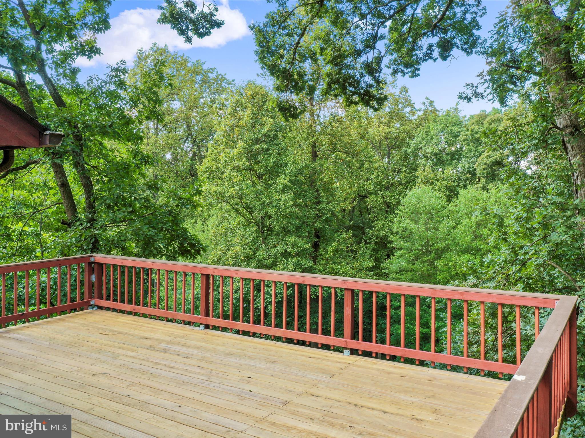 32 Greenfield Road Front Royal, VA 22630 - Photo 43 of 49 a view of a wooden roof deck