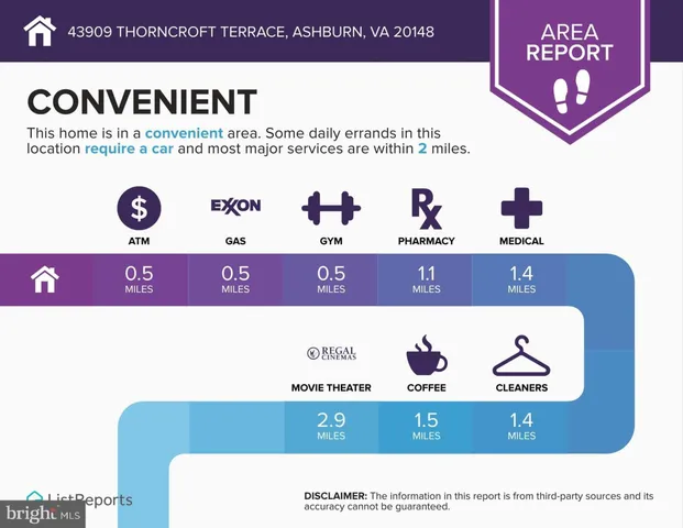 $3,300 | 43909 Thorncroft Terrace, Ashburn, VA 20148