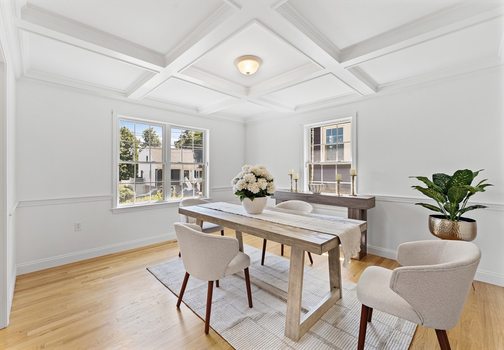 77 Hawthorne Road Waltham, MA 02451 - Photo 4 of 27 a dining room with furniture and window