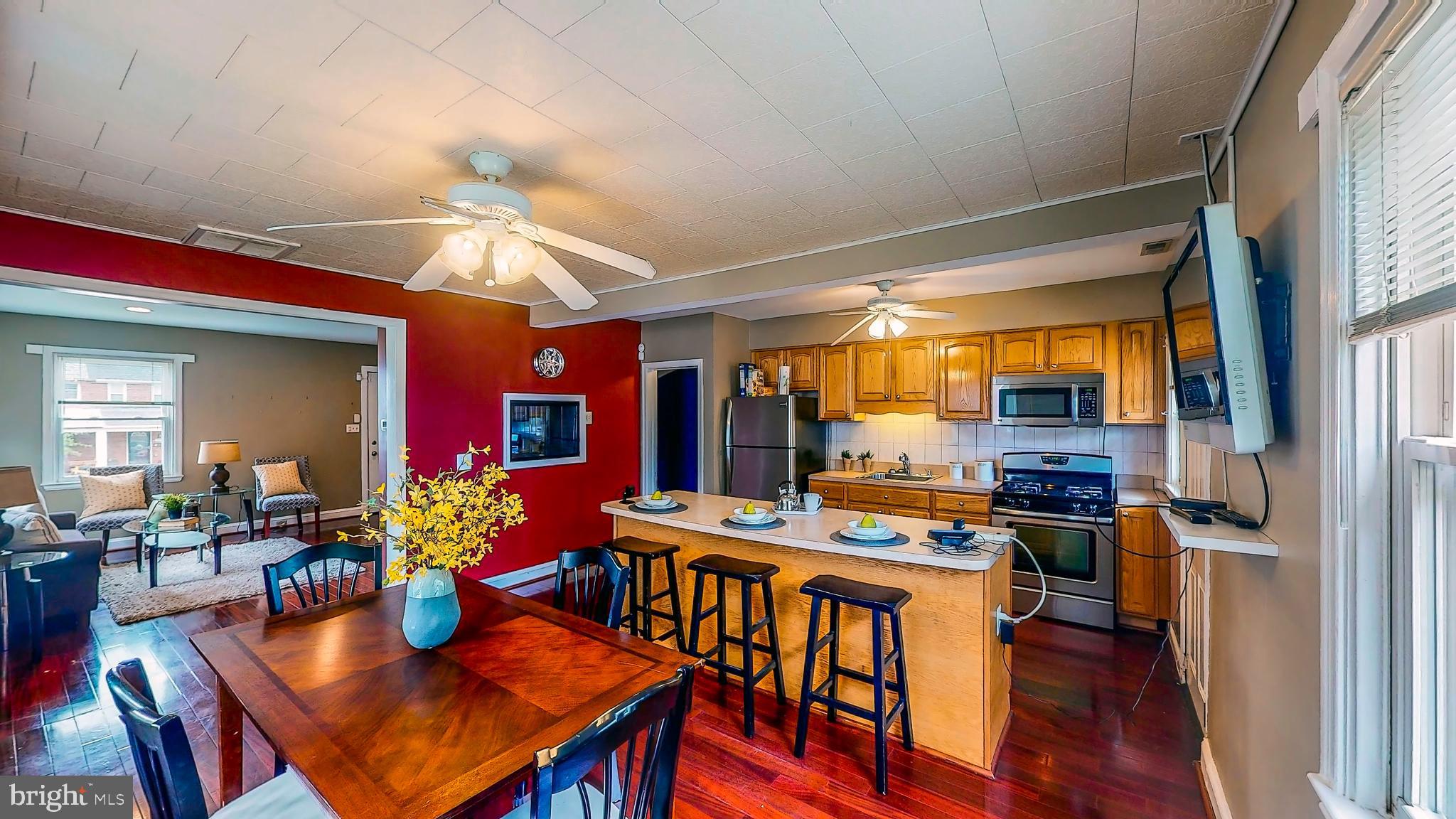 1343 Crofton Road Baltimore, MD 21239 - Photo 8 of 29 Dining Room and Kitchen
