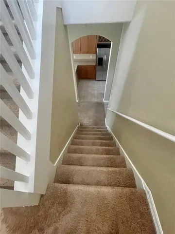 a view of entryway and hall