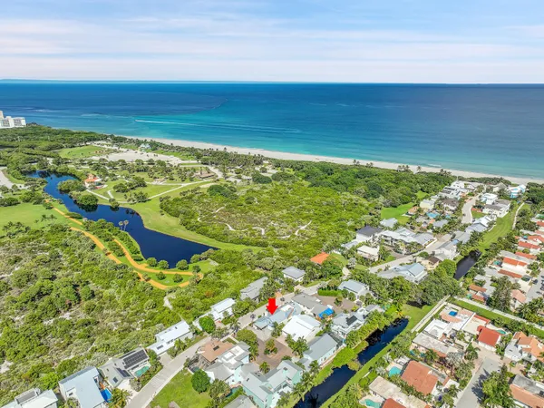 a view of beach and ocean