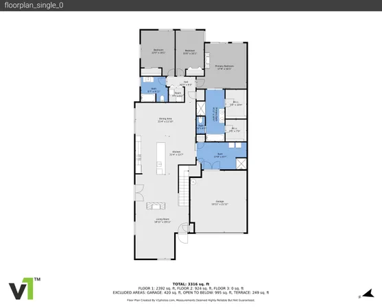 a picture of a floor plan