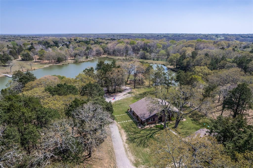 182 Huts Crossing Sadler, TX 76264 - Photo 39 of 40 an aerial view of a house with a yard