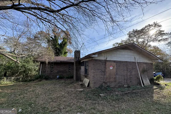 a view of a small house