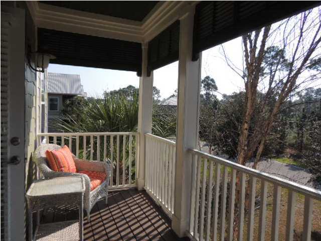 182 Preston Path Santa Rosa Beach, FL 32459 - Photo 25 of 32 a view of a balcony with chair