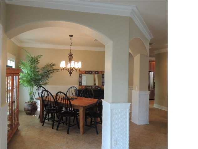 182 Preston Path Santa Rosa Beach, FL 32459 - Photo 4 of 32 a view of a dining room with furniture and chandelier
