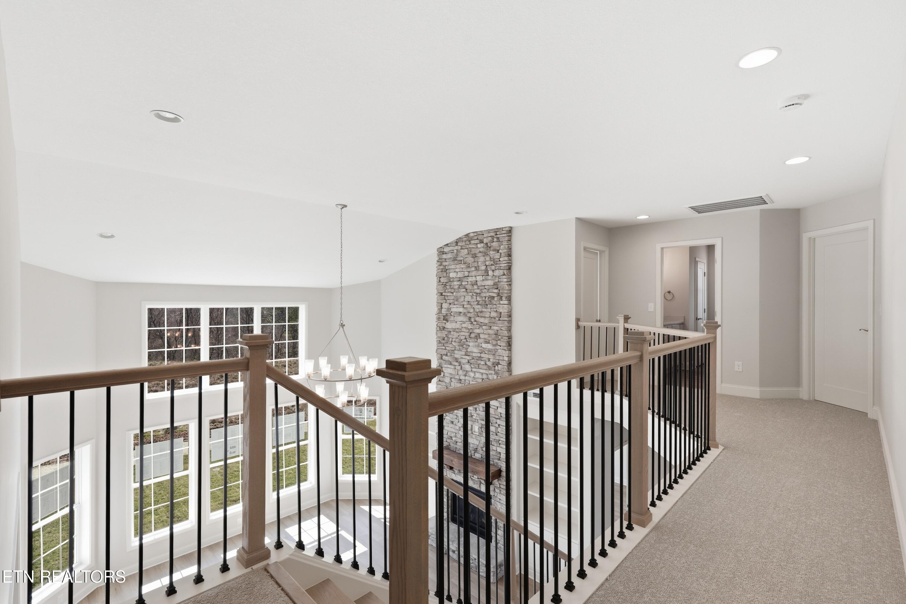 1888 Hickory Reserve Road Knoxville, TN 37932 - Photo 17 of 23 Balcony Overlooking 2 Story Family Room