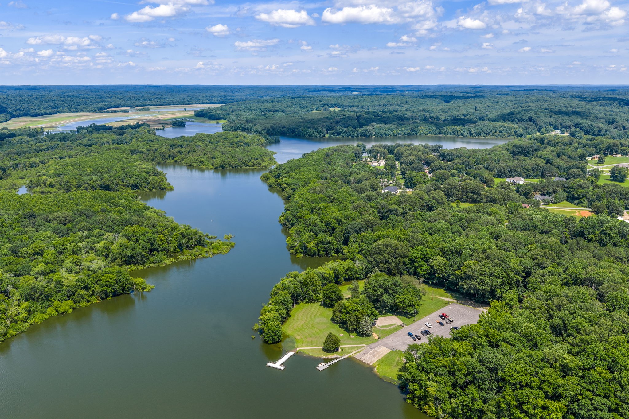 196 Wildlife Road Dover, TN 37058 - Photo 89 of 98 a view of a lake with green space