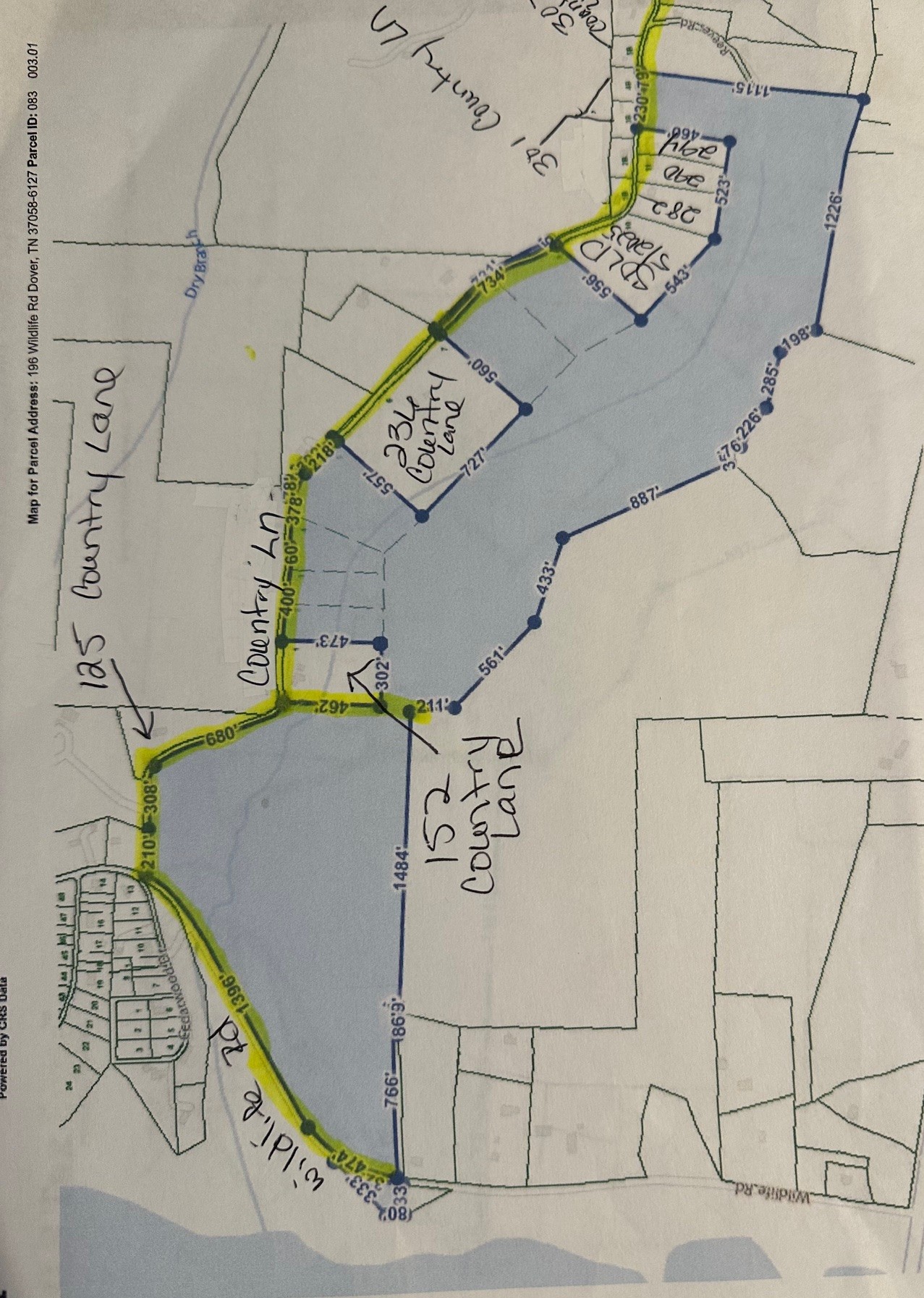 196 Wildlife Road Dover, TN 37058 - Photo 98 of 98 a view of a swimming pool