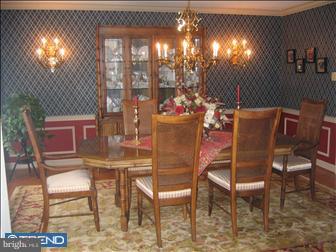 505 Northfield Road Devon, PA 19333 - Photo 3 of 6 a view of a dining room with furniture and chandelier