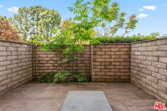 a backyard of a house