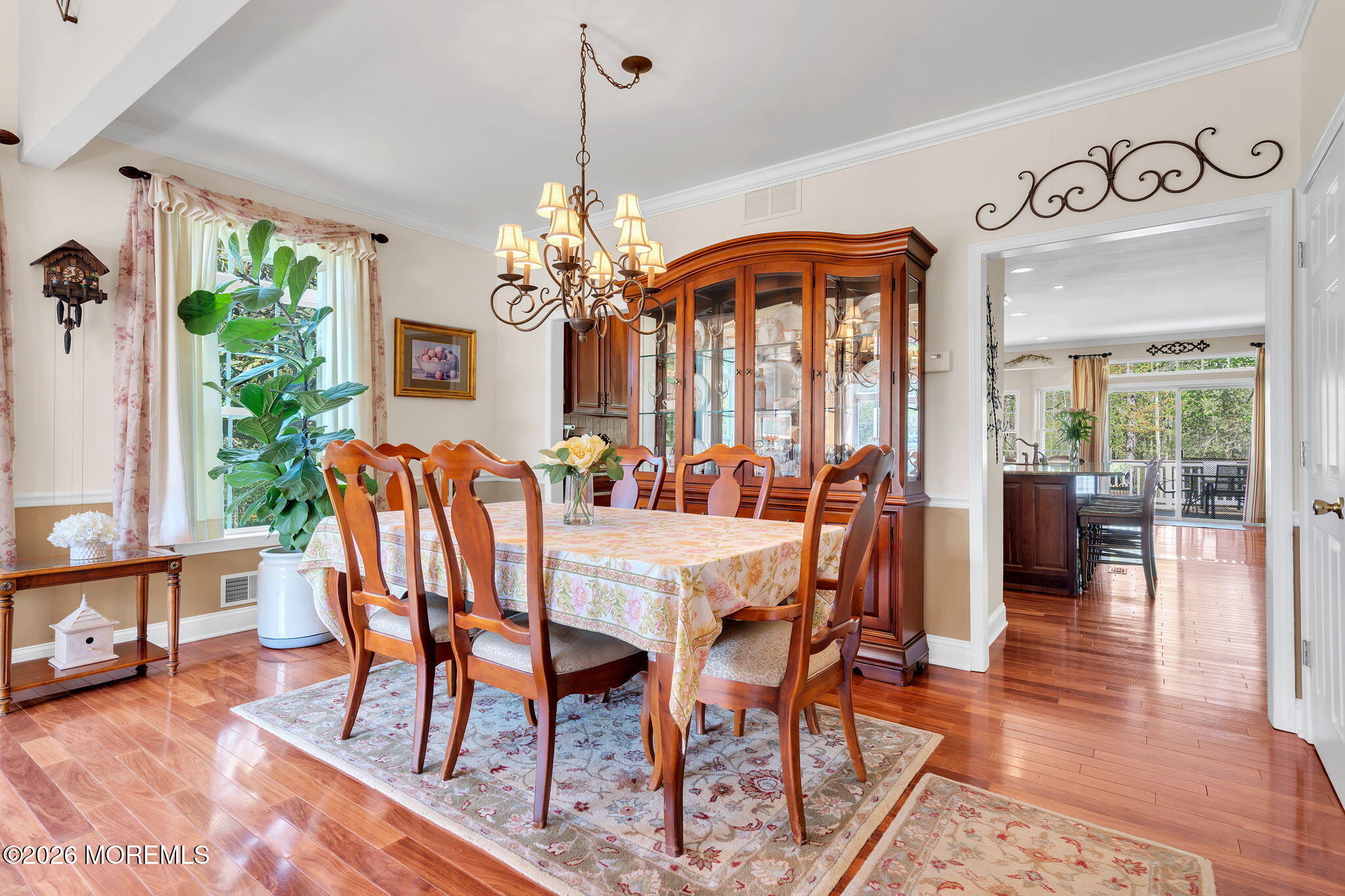 343 Nighthawk Lane Jackson, NJ 08527 - Photo 17 of 72 a view of a dining room with furniture window and wooden floor