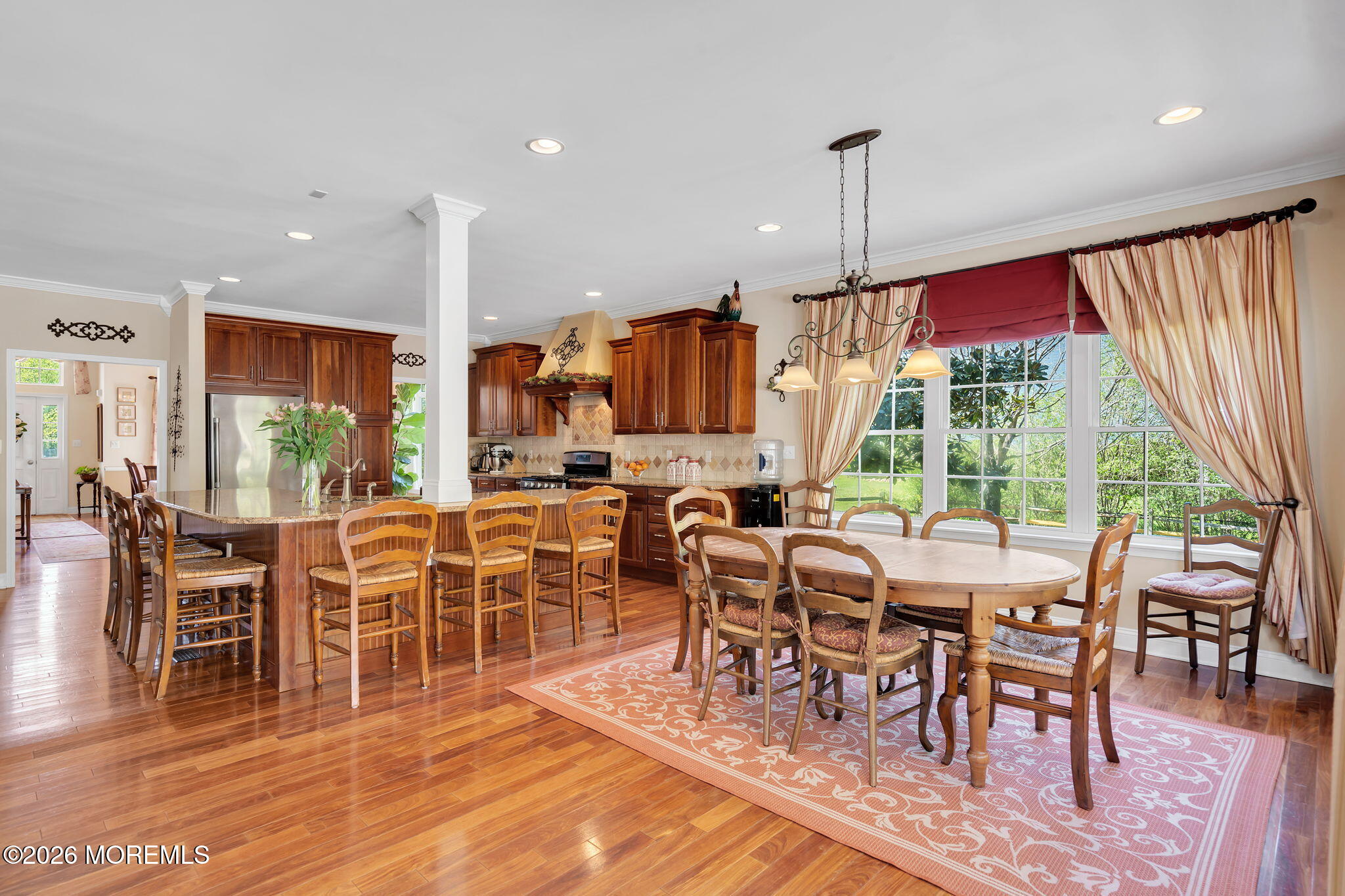 343 Nighthawk Lane Jackson, NJ 08527 - Photo 27 of 72 a view of a dining room with furniture window and outside view