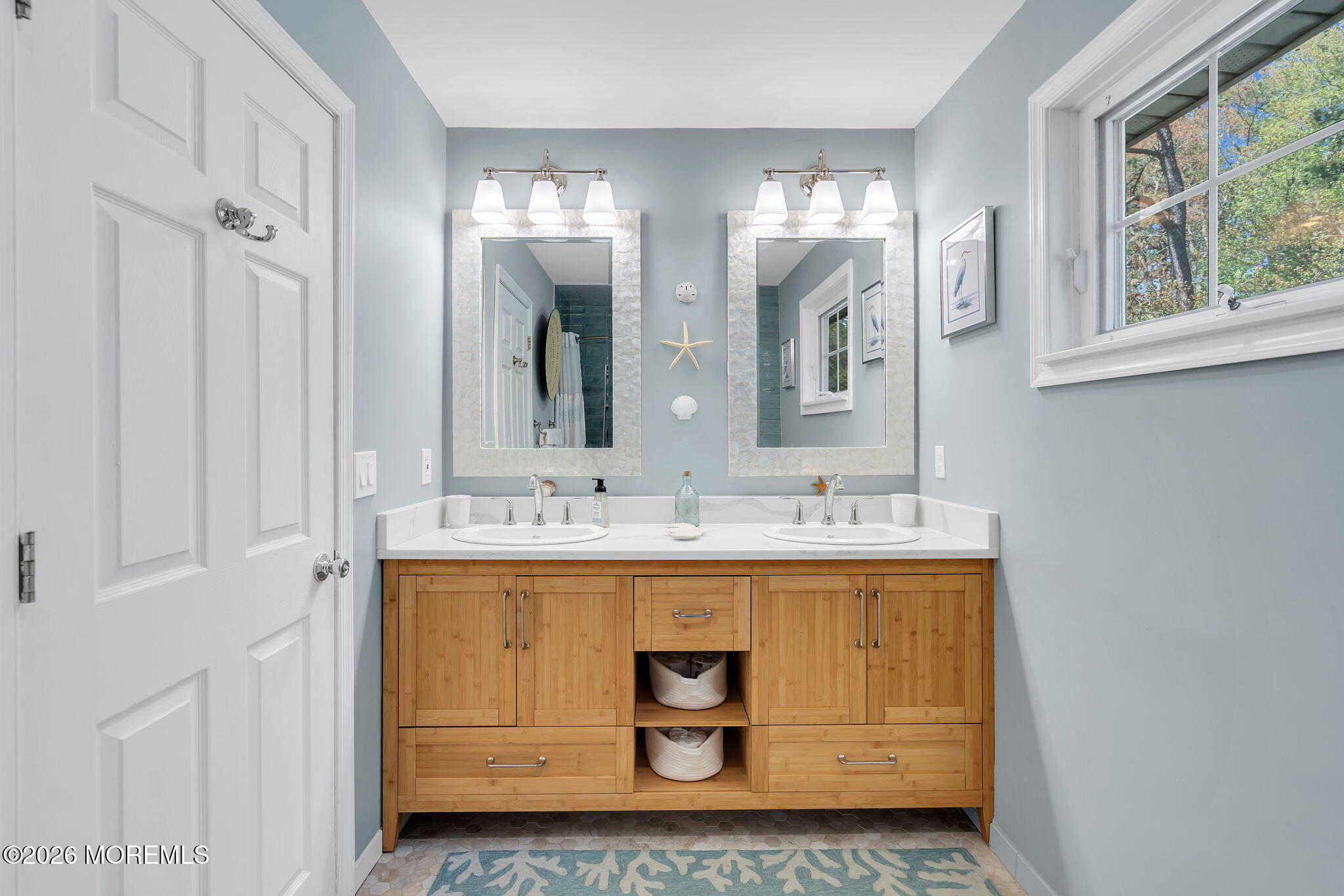 343 Nighthawk Lane Jackson, NJ 08527 - Photo 54 of 72 a bathroom with a sink and a mirror
