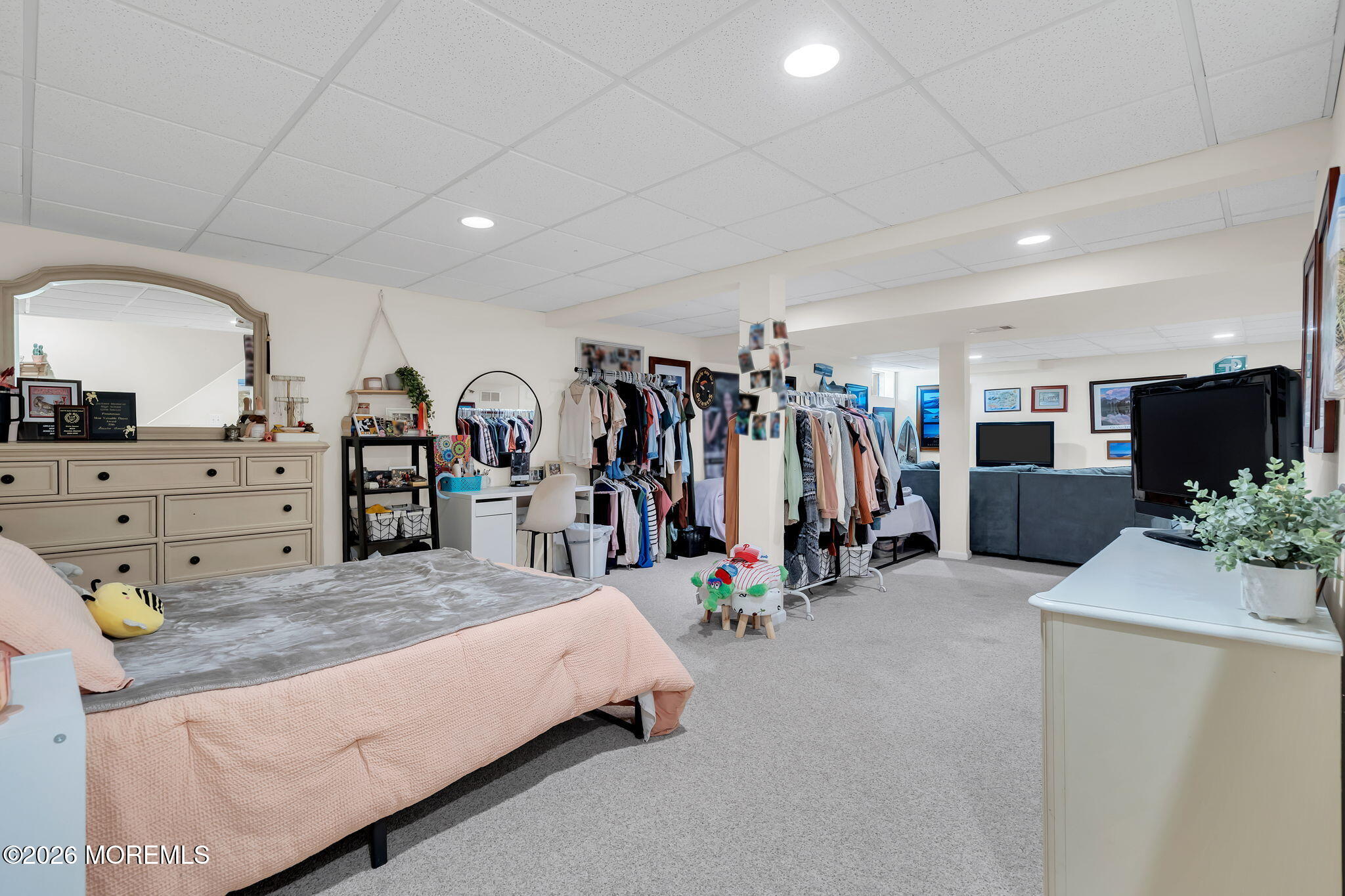 343 Nighthawk Lane Jackson, NJ 08527 - Photo 55 of 72 a bed room with a bed and a flat screen tv
