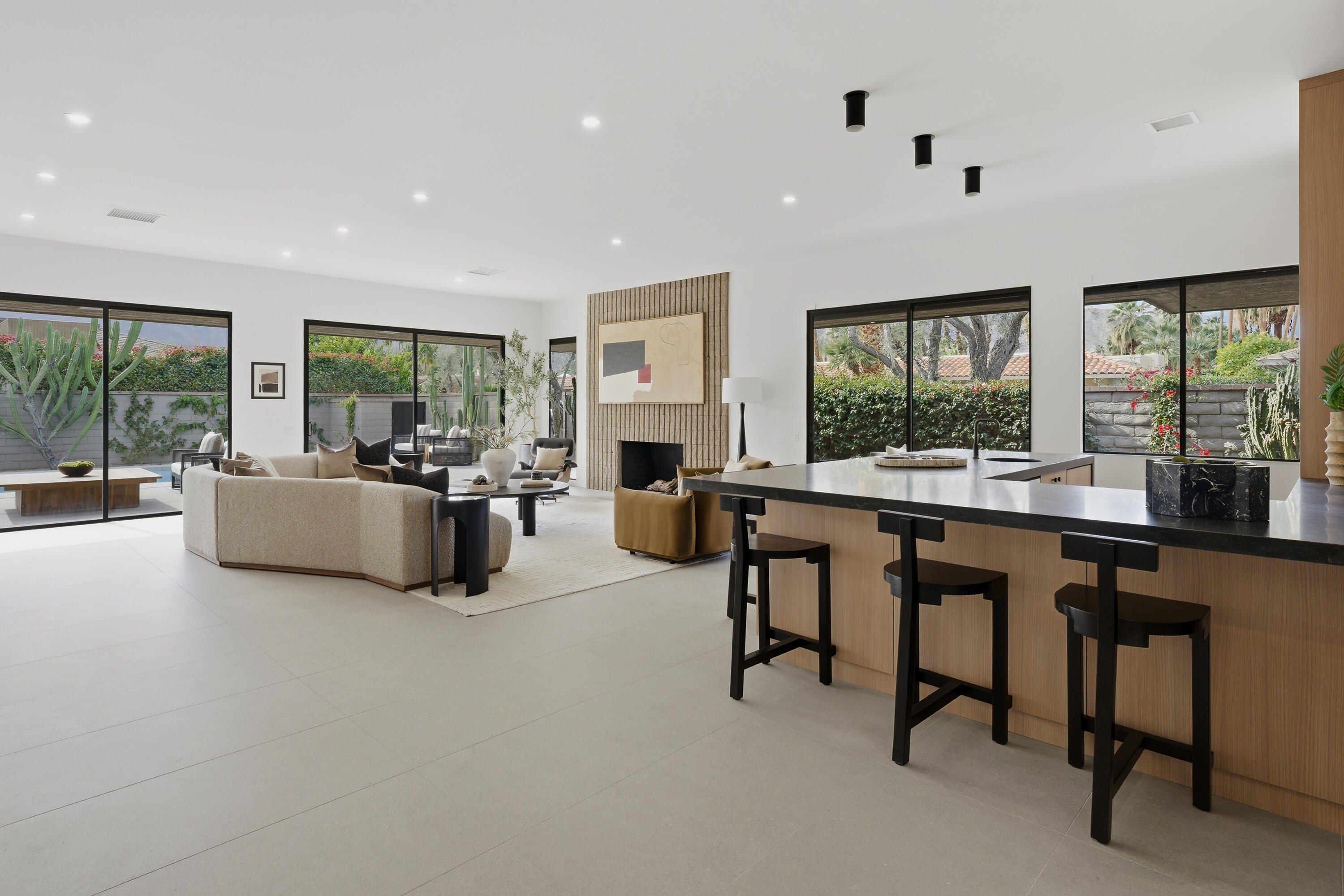 14 Rutgers Court Rancho Mirage, CA 92270 - Photo 26 of 59 a living room with furniture and a large window