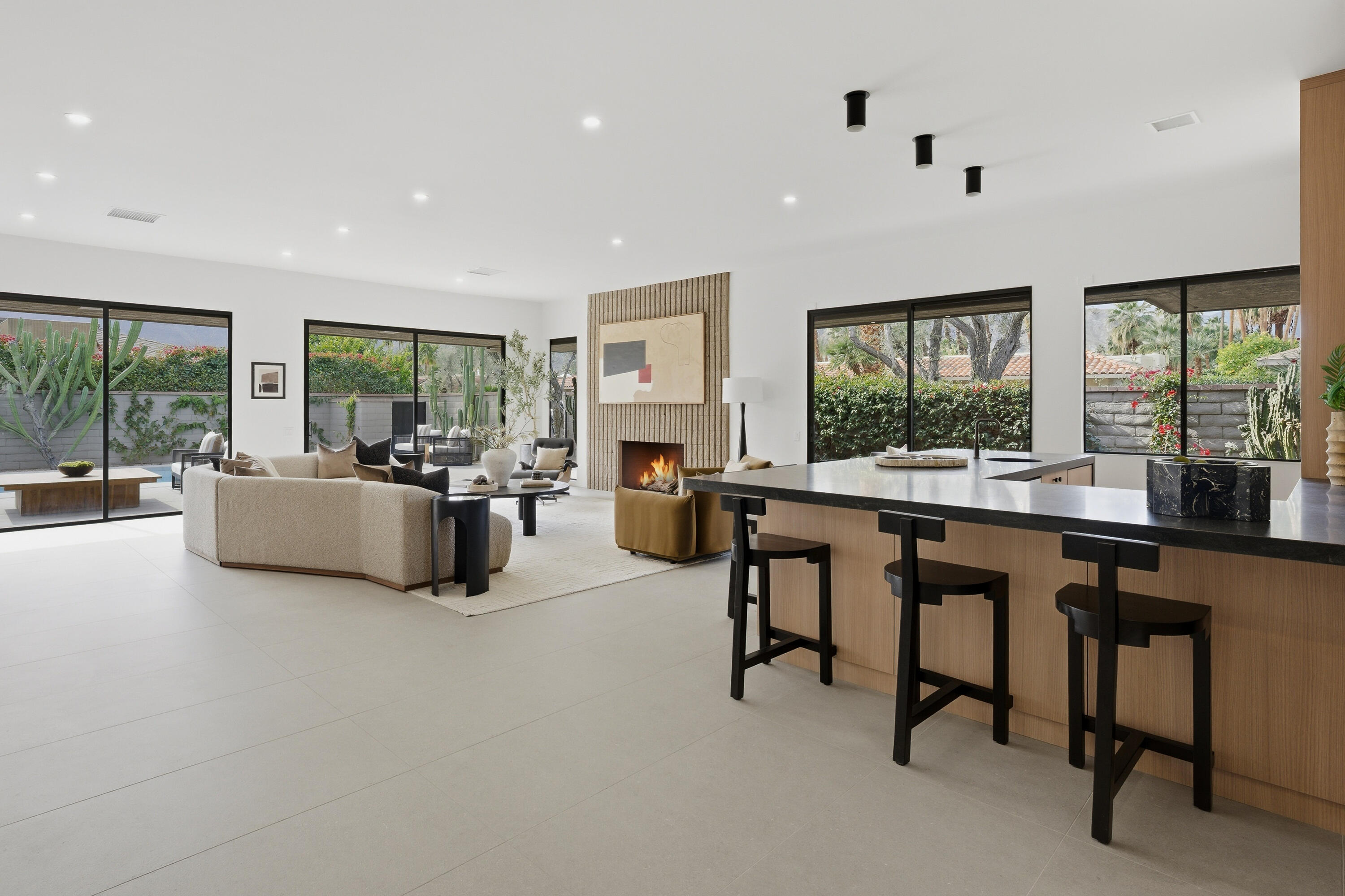 14 Rutgers Court Rancho Mirage, CA 92270 - Photo 27 of 59 a living room with furniture and a large window
