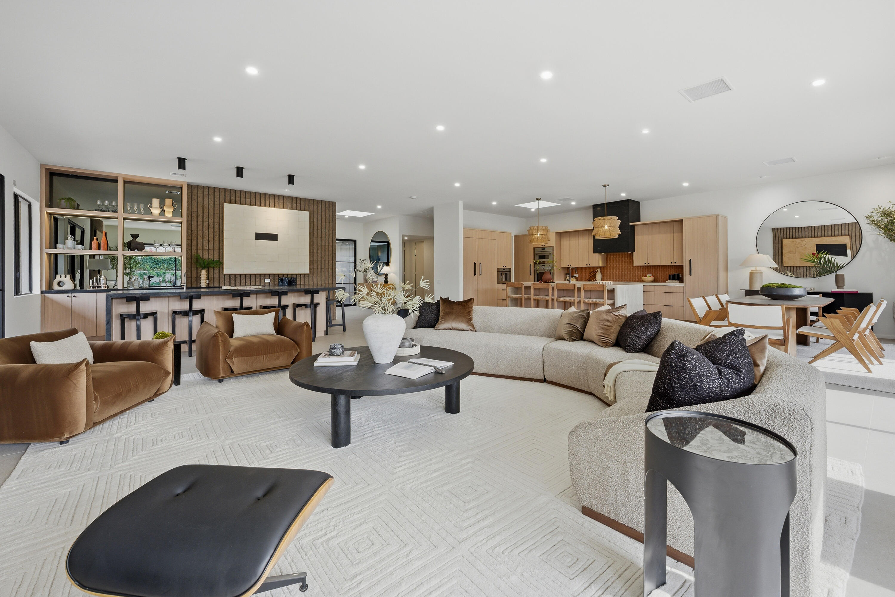 14 Rutgers Court Rancho Mirage, CA 92270 - Photo 32 of 59 a living room with furniture and a large window